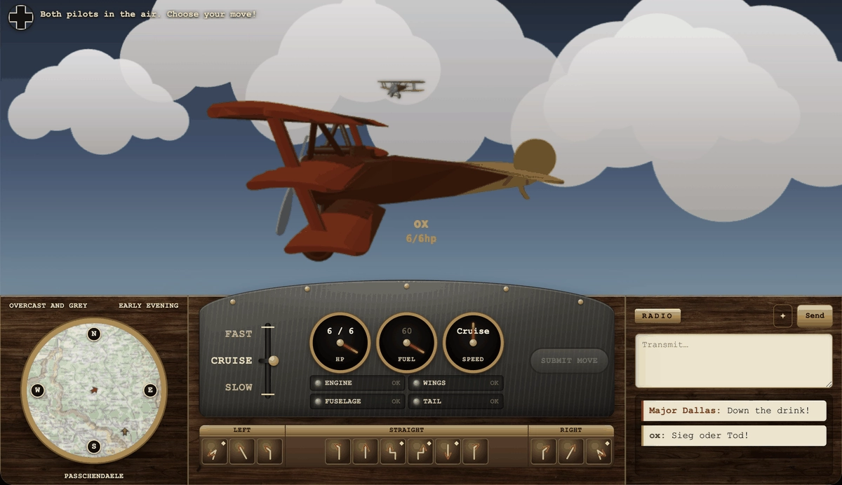 Aces of the Western Front gameplay